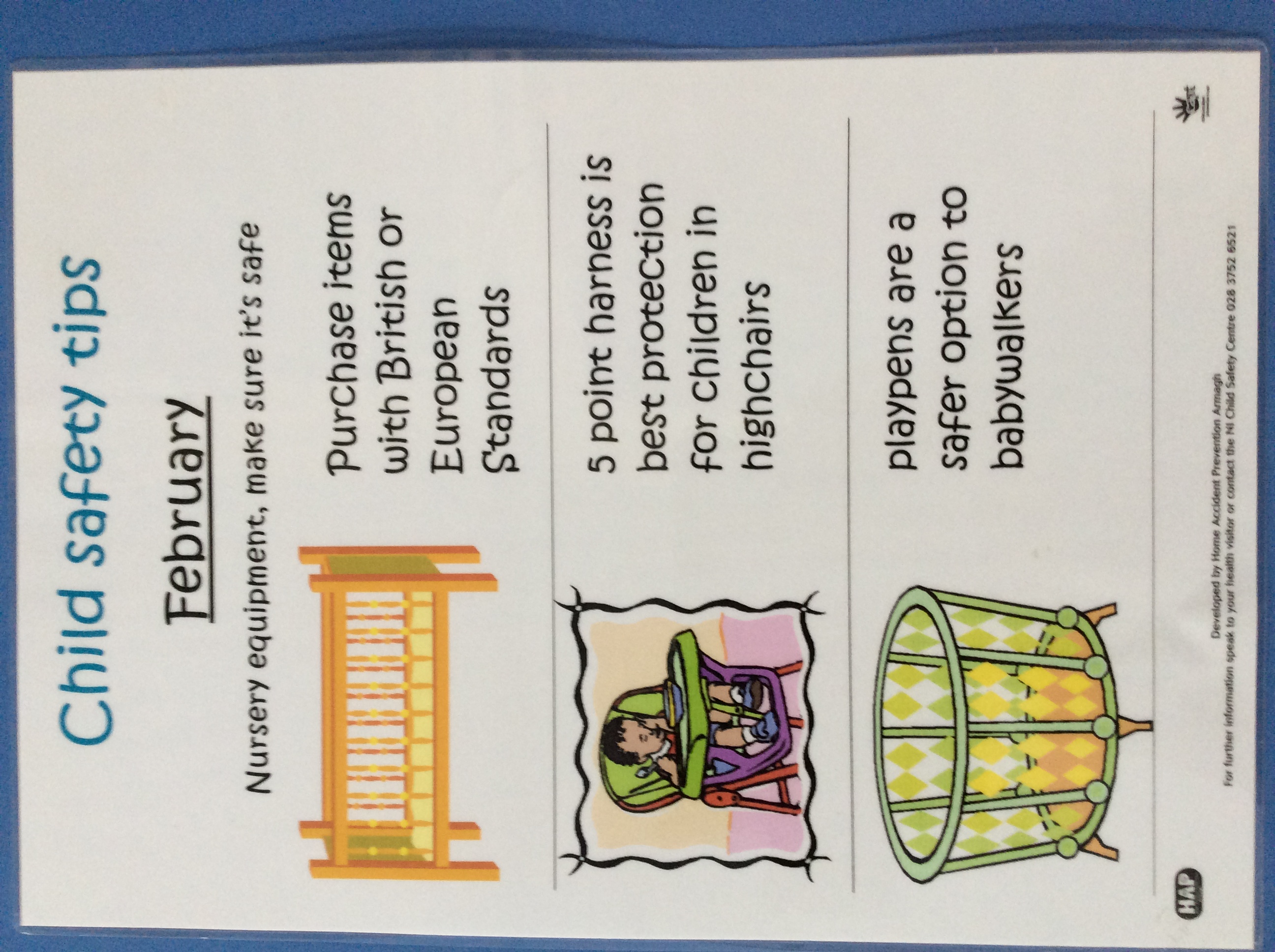 Child Safety Tip of the Month